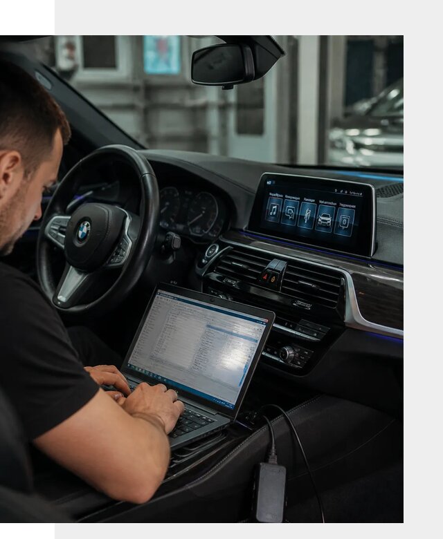 Русификация мультимедиа BMW для авто под ключ в Соколе